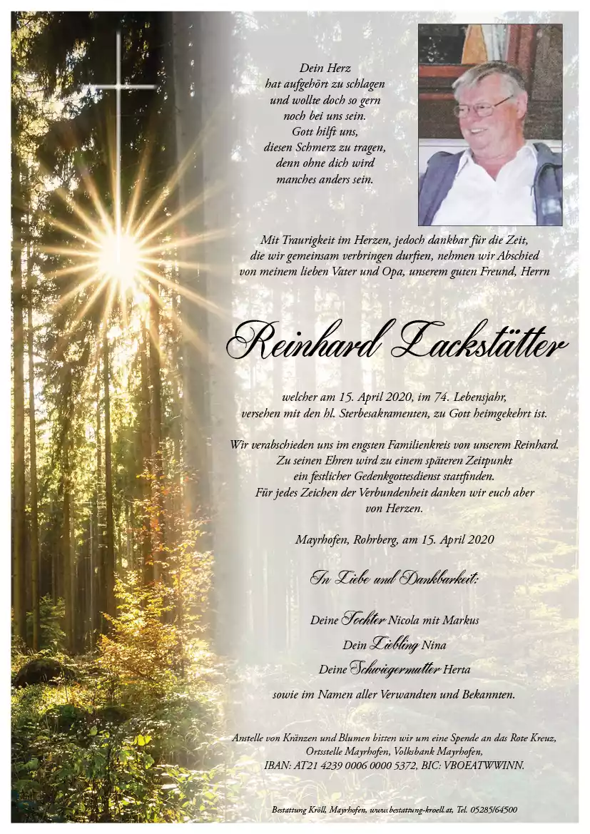 Parte von Reinhard Lackstätter